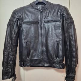 Giacca moto pelle Biesse M perfetta