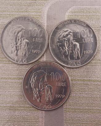 100 lire FAO 1979
