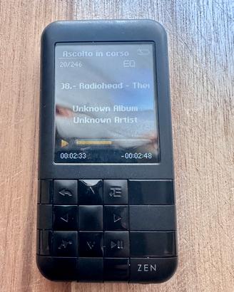 Mp3 Creative Zen EZ100 Mozaic 8GB