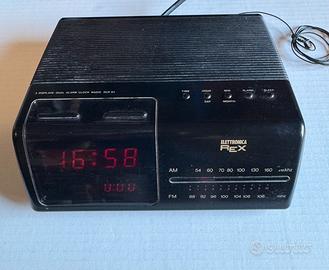Radiosveglia Elettronica Rex RCR 94 vintage