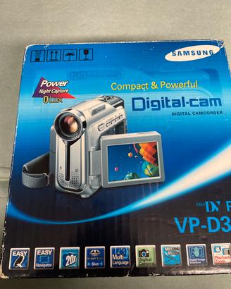 Telecamera SAMSUNG mini Dv  mod.VP-D303