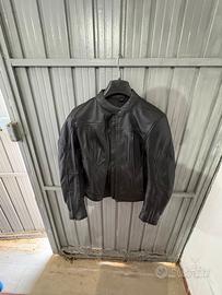 Giacca moto in pelle donna