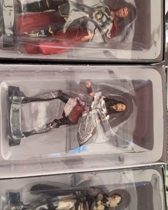 lotto 3 Action Figure Marvel Eaglemoss 