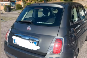 fiat 500 grigio