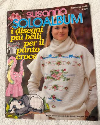 Susanna Soloalbum punto croce