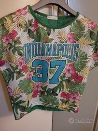 tschirt in tessuto tecnico 