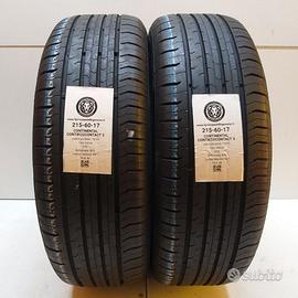 2 gomme 215 60 17 continental a15255