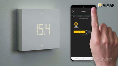 TERMOSTATO CONNESSO VIMAR 02912 SMART CLIMA WI-FI