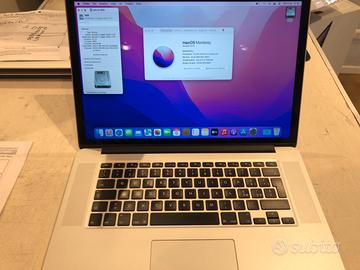 Apple MacBook Pro 15 metà 2015