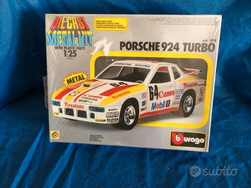 modello burago 2 porsche 924 kit sig.