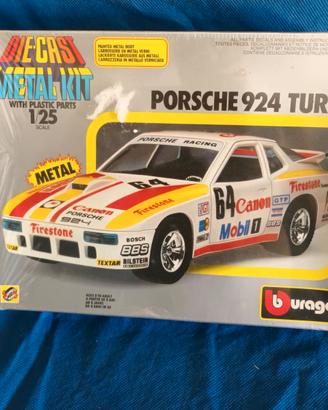 modello burago 2 porsche 924 kit sig.