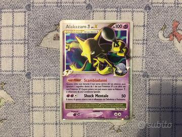 Carta pokemon alakazam ex X holo