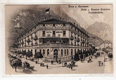 Cartoline Trentino Riva del Garda hotel Krauten