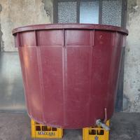 Contenitore in plastica da ettolitri 10, marchio S