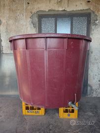 Contenitore in plastica da ettolitri 10, marchio S