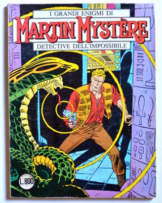 MARTIN MYSTERE BLOCCO PRIMI 4 NUMERI ORIGINALI