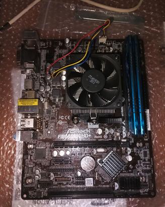 asrock fm2a55m hd+ amd a8 5600k apu + ddr3 16 gb g