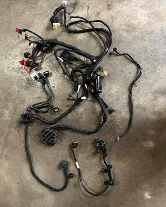 Cablaggio yamaha R6 06-07 semplificato Yec