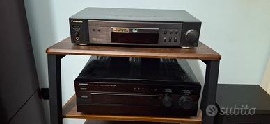 lettore cd panasonic+yamaha ax496+jbl tlx 14