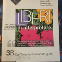 Liberi di interpretare 3B libro di italiano