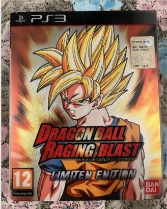 DRAGON BALL RAGING BLAST LIMITED EDITION SONY PS3