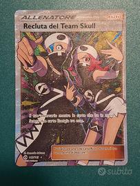 carta pokemon recluta del team skull