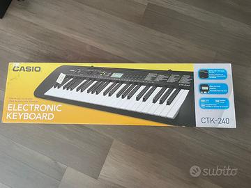  Casio Tastiera standard CTK-240