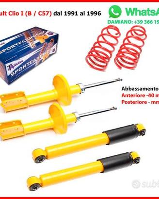 ASSETTO SPORTIVO Renault Clio I B/C57 / II B