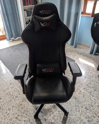 GT Omega Racing gaming chair - sedia reclinabile