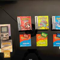 Box GameBoyColor+pokemon oro+3 pokemon per Advance