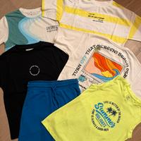 Lotto bambino 8 anni 6pezzi