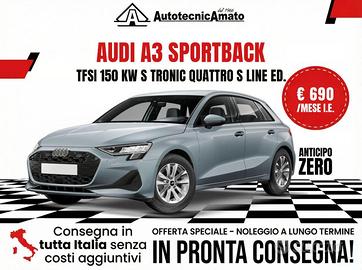 Audi A3 SPB TFSI 150 kW S tronic quattro S line ed