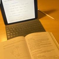 iPad 8 + Apple Pencil + Logitech Combo Touch