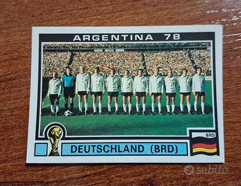 Figurina Panini Argentina 78 n. 134 con velina