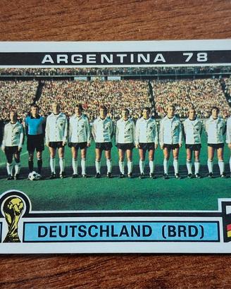 Figurina Panini Argentina 78 n. 134 con velina