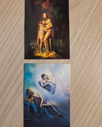 🐉 Boris Vallejo Serie 2 (1992): 2 Card Fantasy