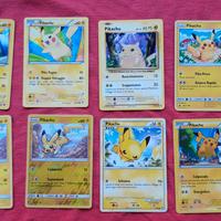 Carte Pokemon Pikachu lotto pz. 8, leggere info