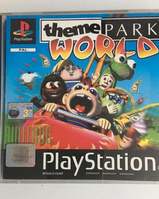 Theme Park World PS Playstation PAL Edizione ITA