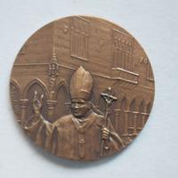 Medaglia di papa G. P. II 1992 - Visita ad Udine