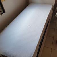 Letto singolo con contenitore