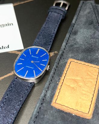 Bulova Longchamp Ellipse Lapis Lazzuli
