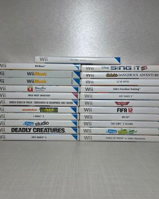 Lotto 23 Videogiochi per Nintendo Wii