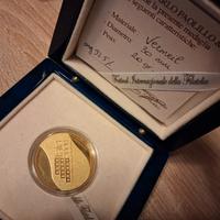 medaglia argento  925  italia 2009