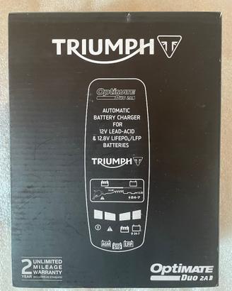 Caricabatterie Triumph/Optimate