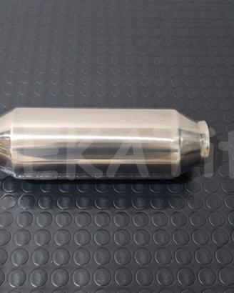 MINI SILENZIATORE AUTO ACCIAIO INOX Ø 61 -  300 MM