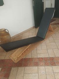 Panca posturale in legno
