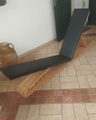 Panca posturale in legno