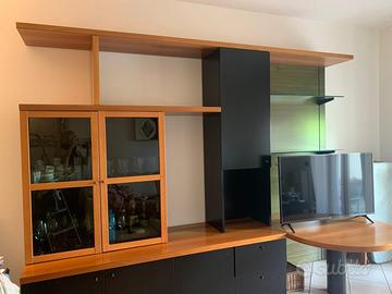 Mobile soggiorno in noce nazionale