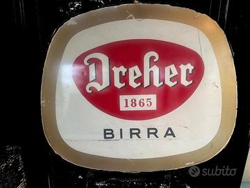 insegna vintage BIRRA DREHER