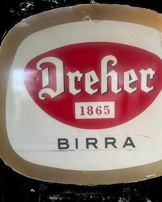 insegna vintage BIRRA DREHER